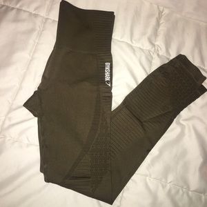 Gymshark Khaki Energy Seamless